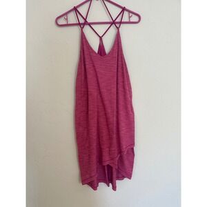 Elegant Pink Sleeveless Dress